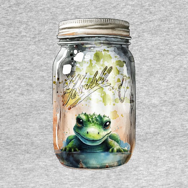 Gator Baby in a Jar by ginkelmier@gmail.com